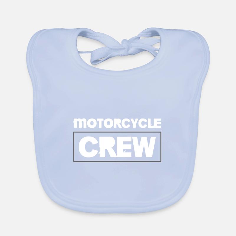Équipage de moto Bavoir bio Bébé
