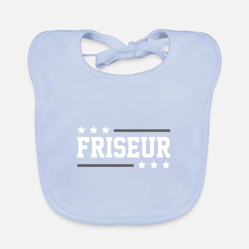 Friseur Beruf Baby Bio-Lätzchen