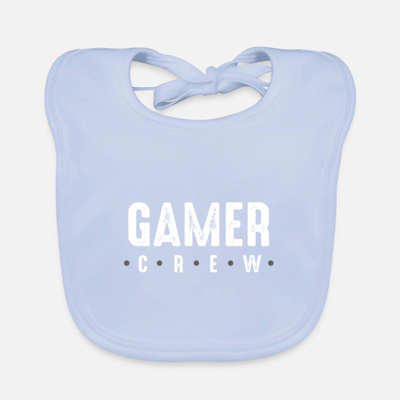 Gamer Crew Baby Bio-Lätzchen
