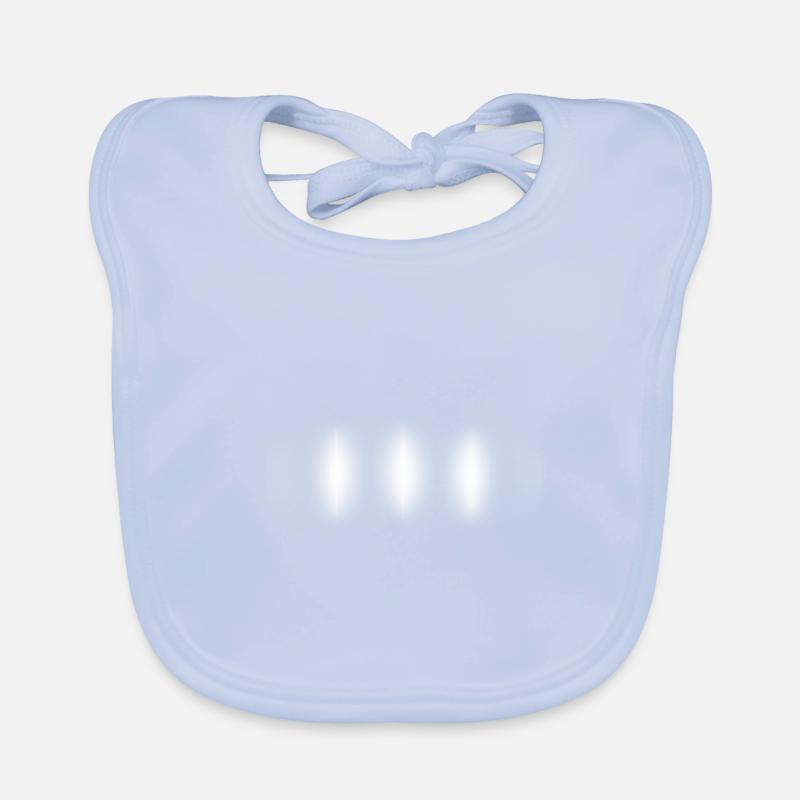Three stripes Organic Baby Bibs