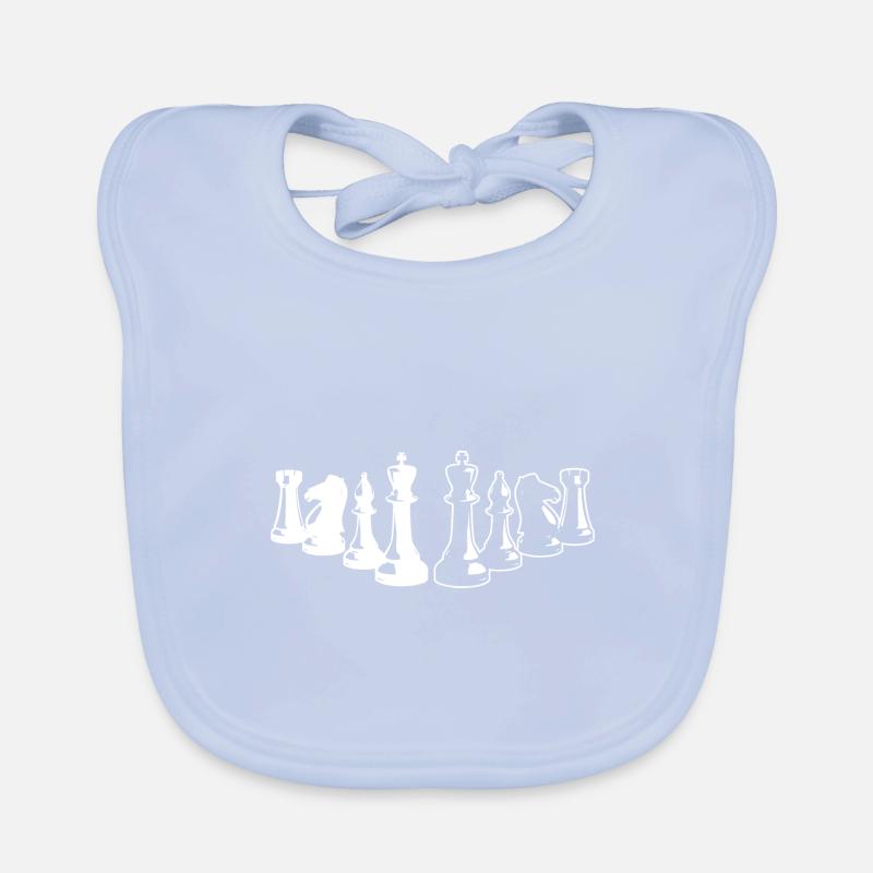 Chess Player Gift Ideas Chess Organic Baby Bibs