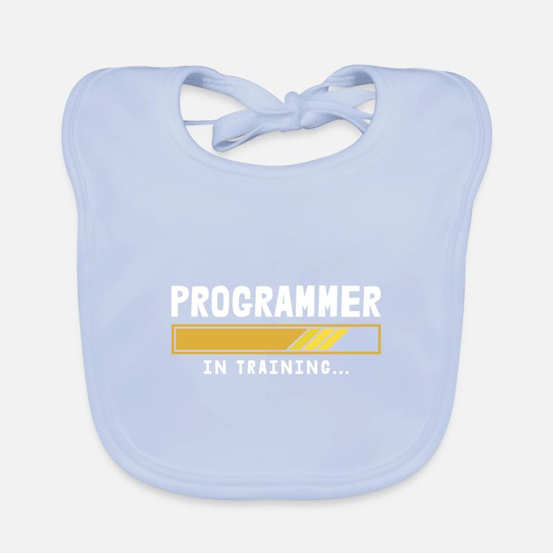 Programmierer Coder Software Entwickler Baby Bio-Lätzchen