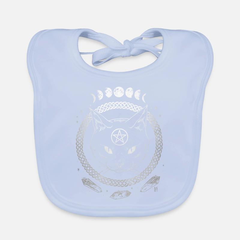 Graphique De pentagramme pour chat Bavoir bio Bébé