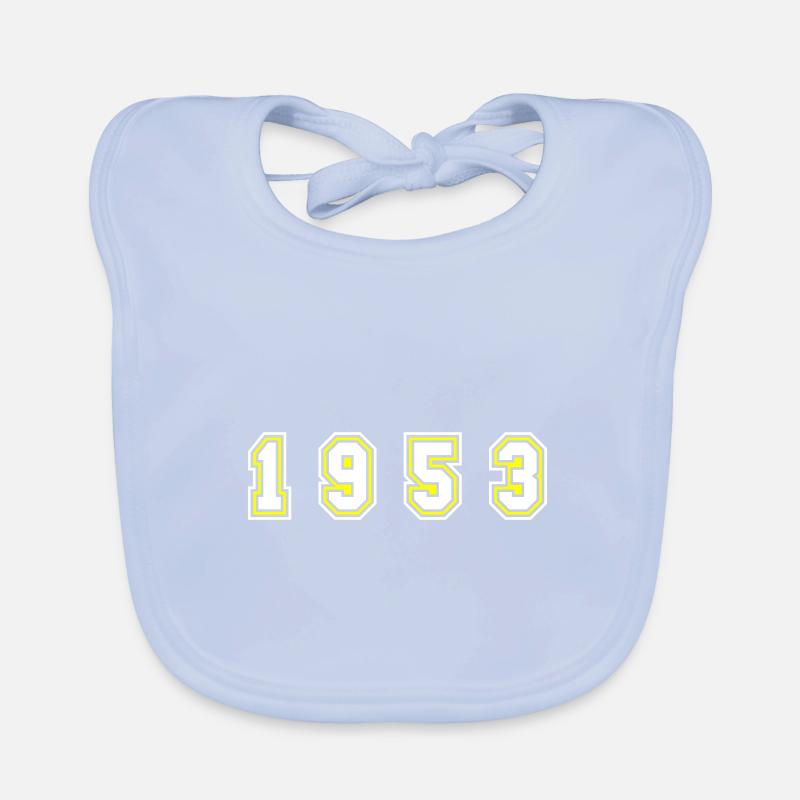 Numéro de l’année 1953 Bavoir bio Bébé