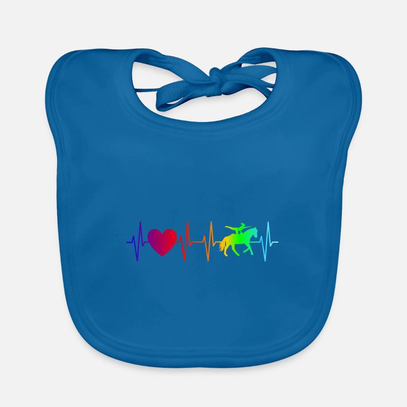 Volti Heartbeat colorful gift idea Volti Organic Baby Bibs