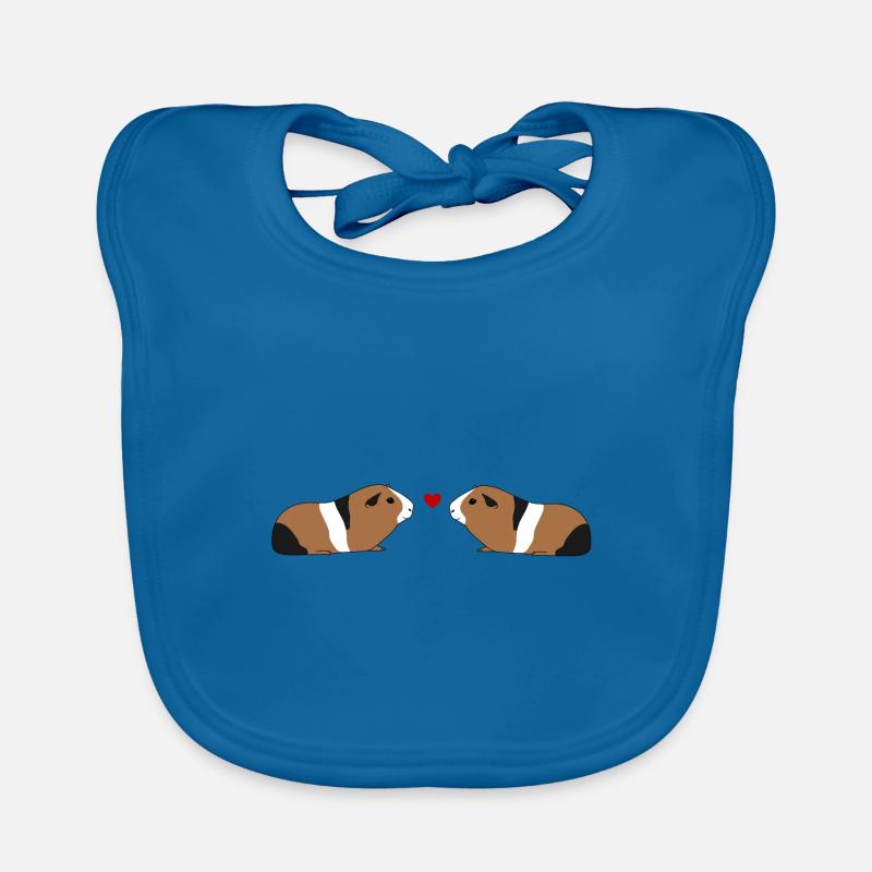 Cadeau cochon d'Inde cochon d'Inde Bavoir bio Bébé