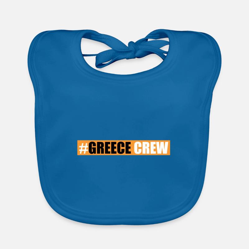 Greece Crew Baby Bio-Lätzchen