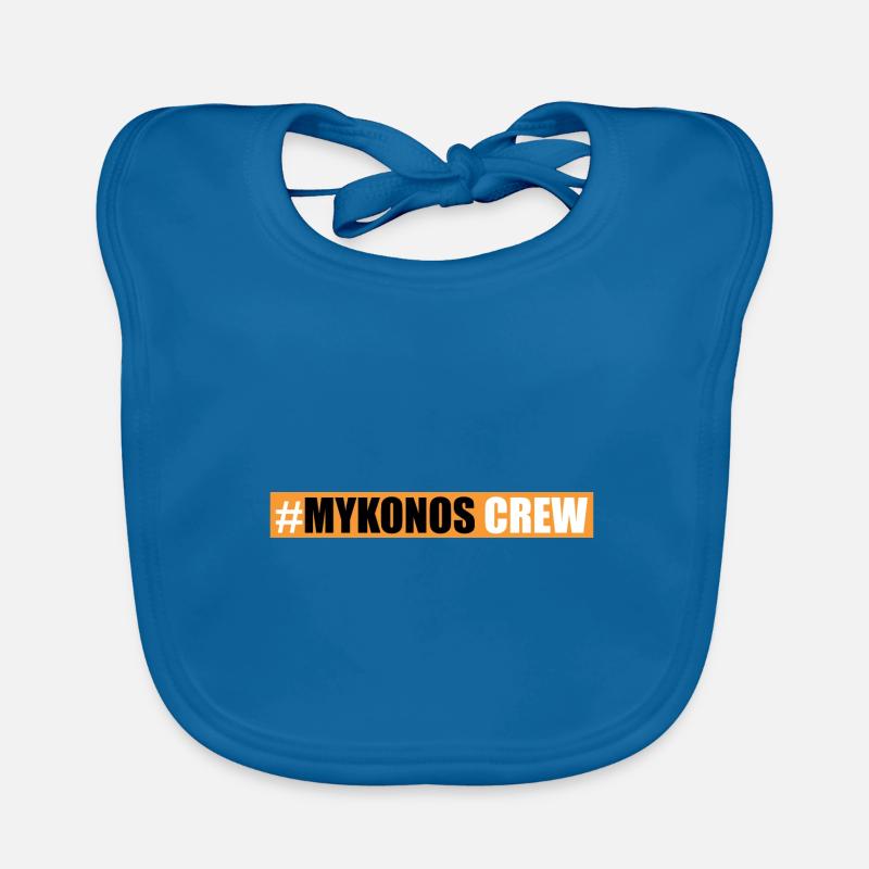 Mykonos Équipage Bavoir bio Bébé