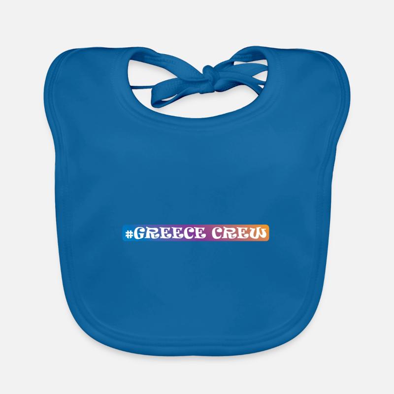 Greece Crew Organic Baby Bibs
