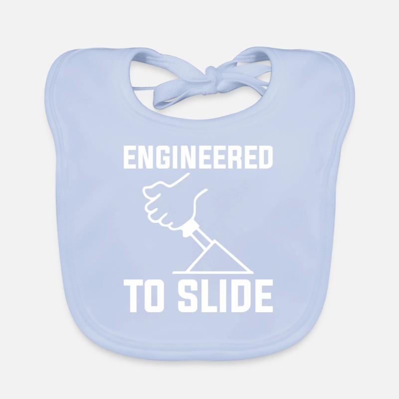 DRIFTING ENGINEERED TO SLIDE Baby Bio-Lätzchen