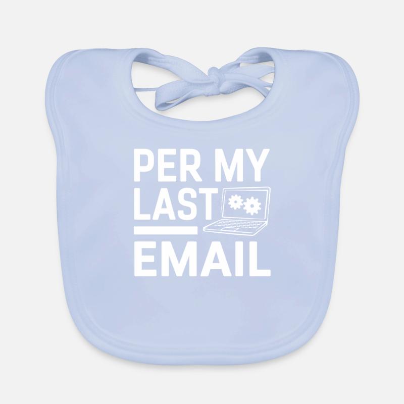 Administrator Support Nerd Computer Tech Baby Bio-Lätzchen