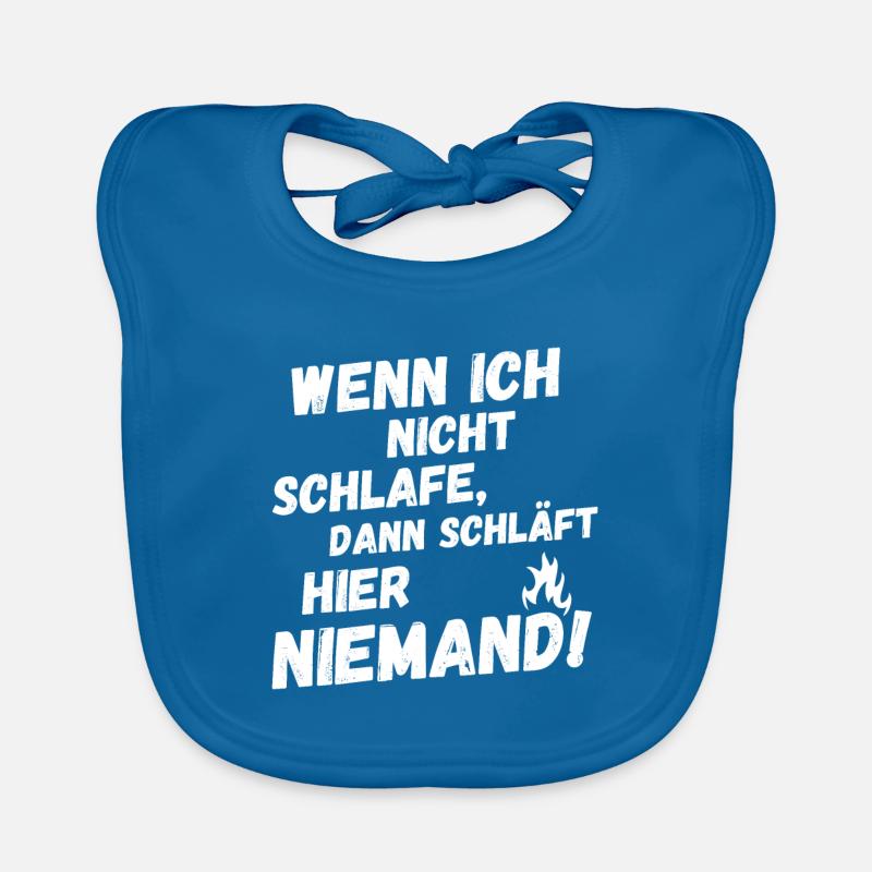 Babyspruch Baby schlafen Baby Bio-Lätzchen