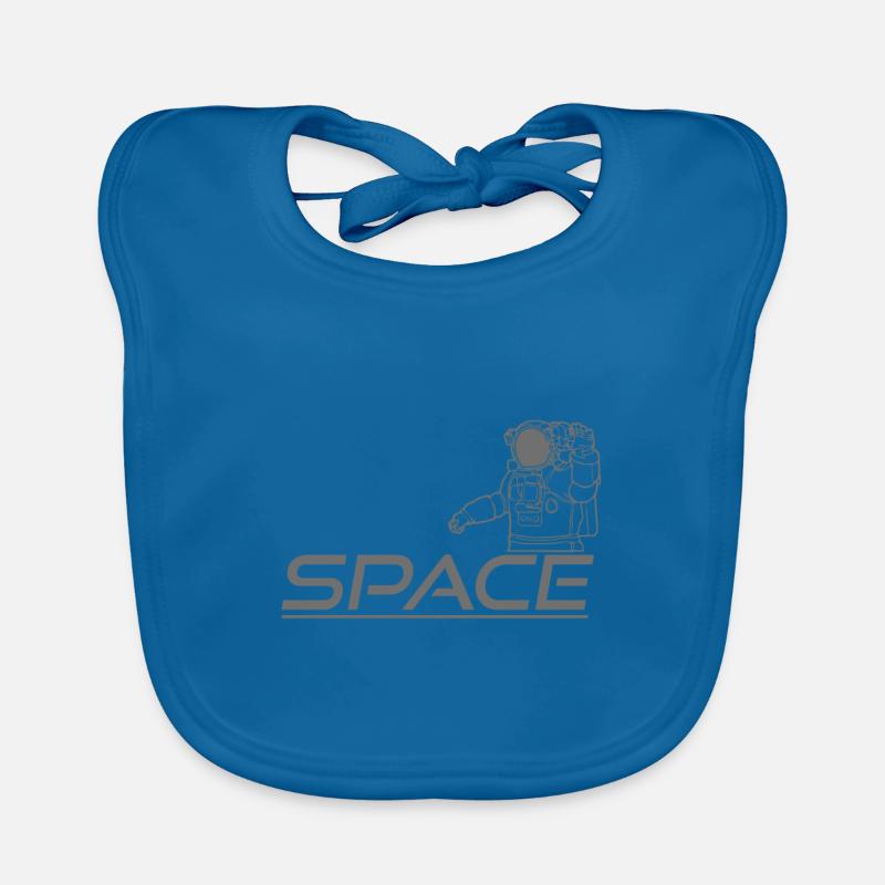 Space cowboy - Cowboy de l’espace Bavoir bio Bébé