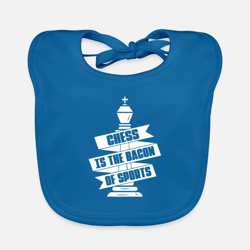Chess chess piece Organic Baby Bibs