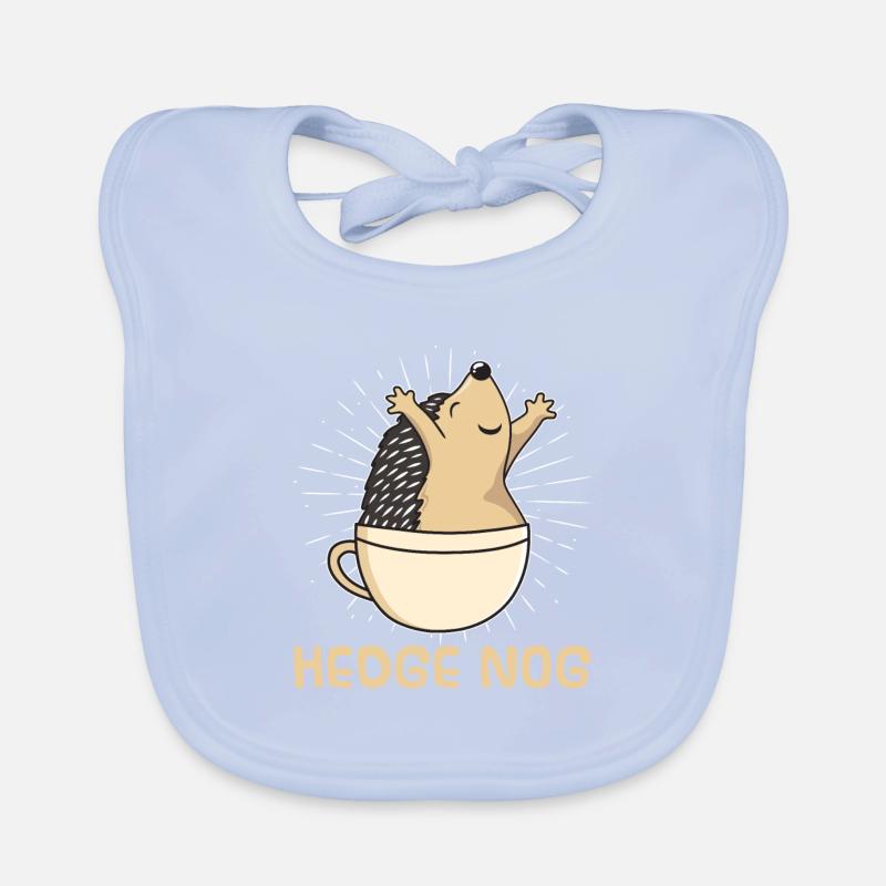 Hedgehog Organic Baby Bibs