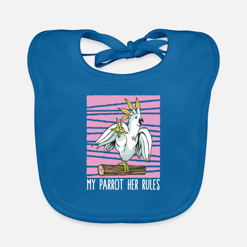 Parrot Organic Baby Bibs