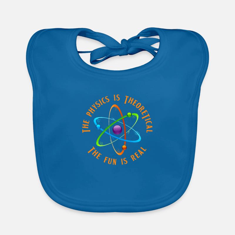 Physics Physicist Organic Baby Bibs