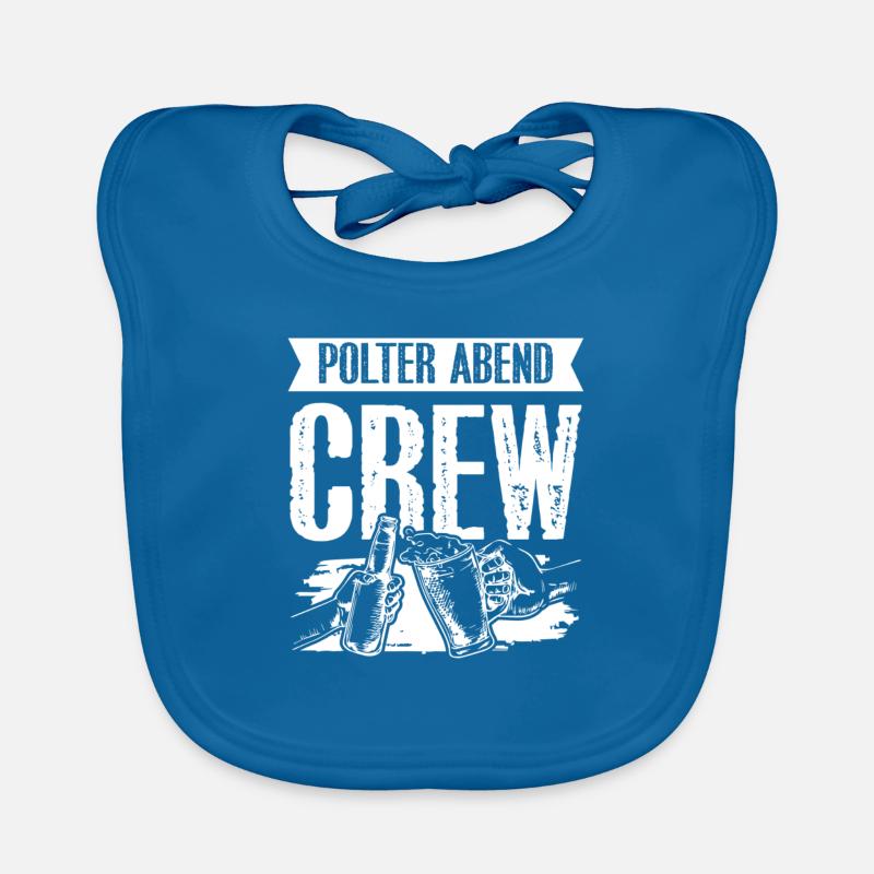 Polter Abend Crew Baby Bio-Lätzchen
