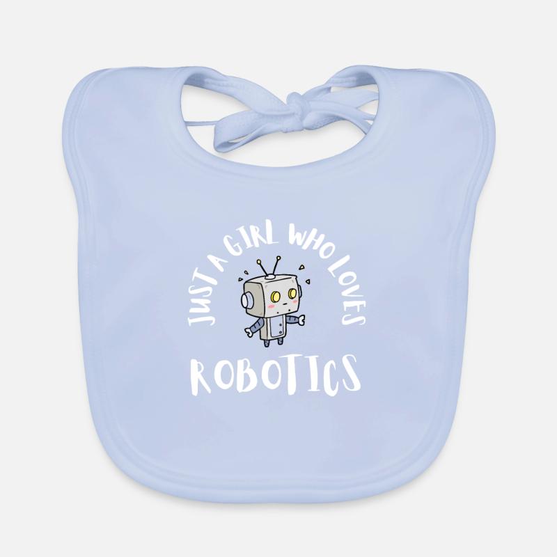 Robotics Robots Droid Builder And Robotics Organic Baby Bibs