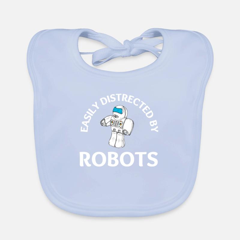 Robots robotiques Droid Builder et robotique Bavoir bio Bébé