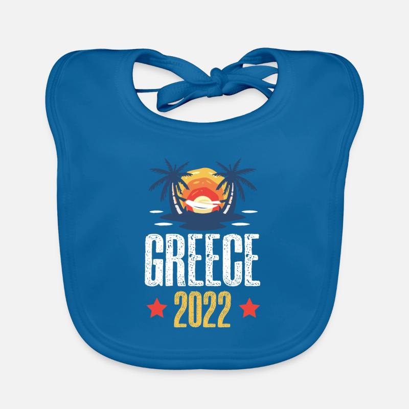 Greece 2022 Baby Bio-Lätzchen