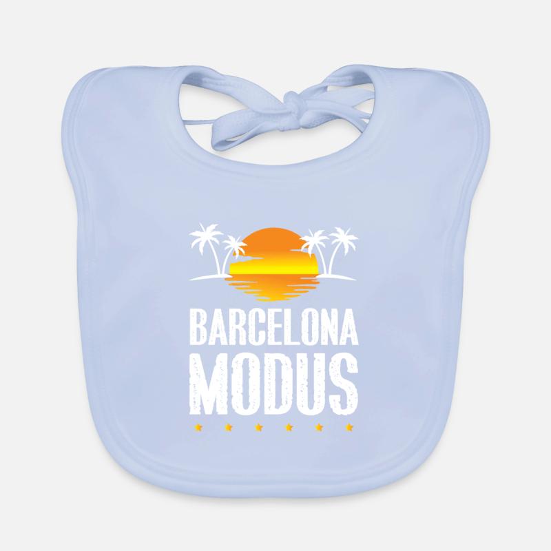 Mode Barcelone Bavoir bio Bébé