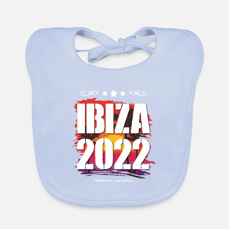 Ibiza 2022 Baby Bio-Lätzchen