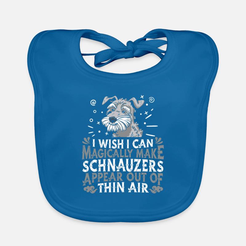 Schnauzer Chien Géant Schnauzer Bavoir bio Bébé