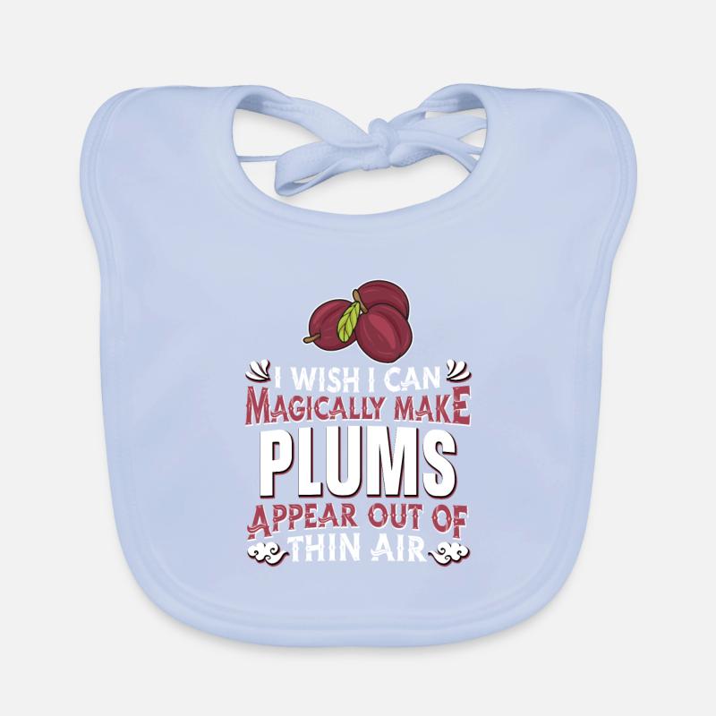 Pflaumen Baby Bio-Lätzchen