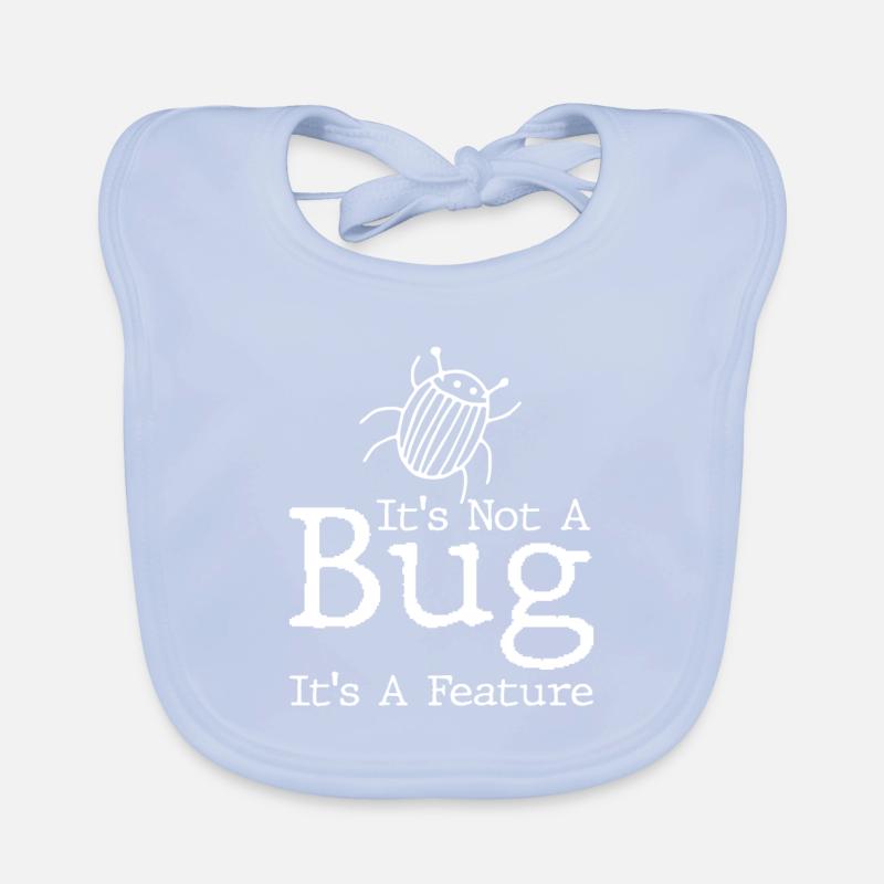 Programmer Coder Software Developer Organic Baby Bibs