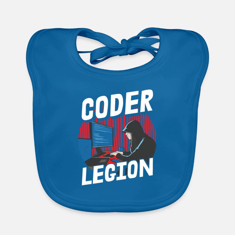 Programmer Coder Software Developer Organic Baby Bibs