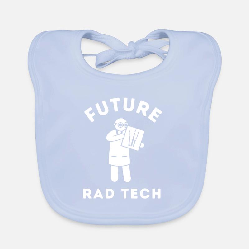 Radiology Tech Radiologist X-Ray Technologist Rad Baby Bio-Lätzchen