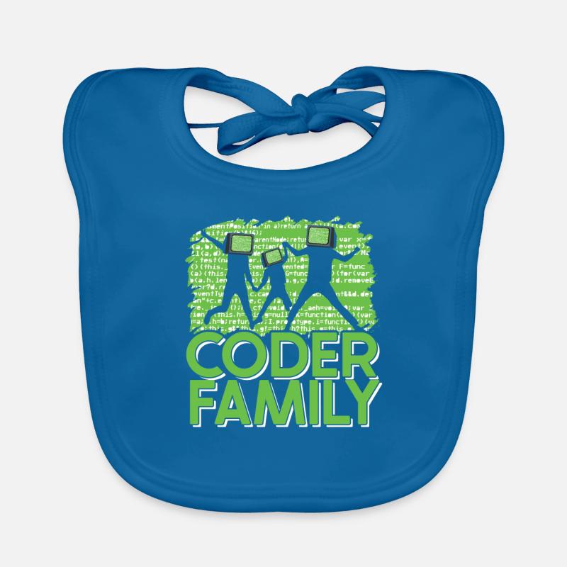 Programmer Coder Software Developer Organic Baby Bibs