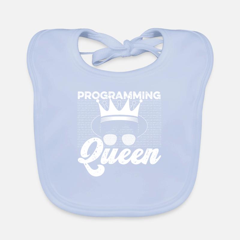 Programmer Coder Software Developer Organic Baby Bibs