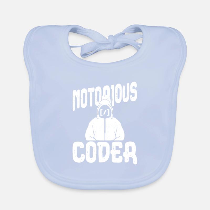 Programmer Coder Software Developer Organic Baby Bibs