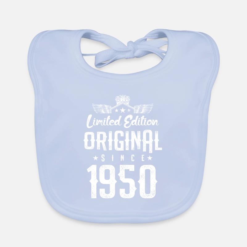Édition limitée 1950 Bavoir bio Bébé