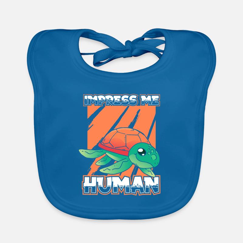 Turtle Sea Turtle Organic Baby Bibs