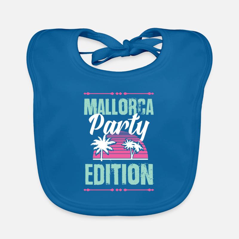 Édition Mallorca Party Bavoir bio Bébé