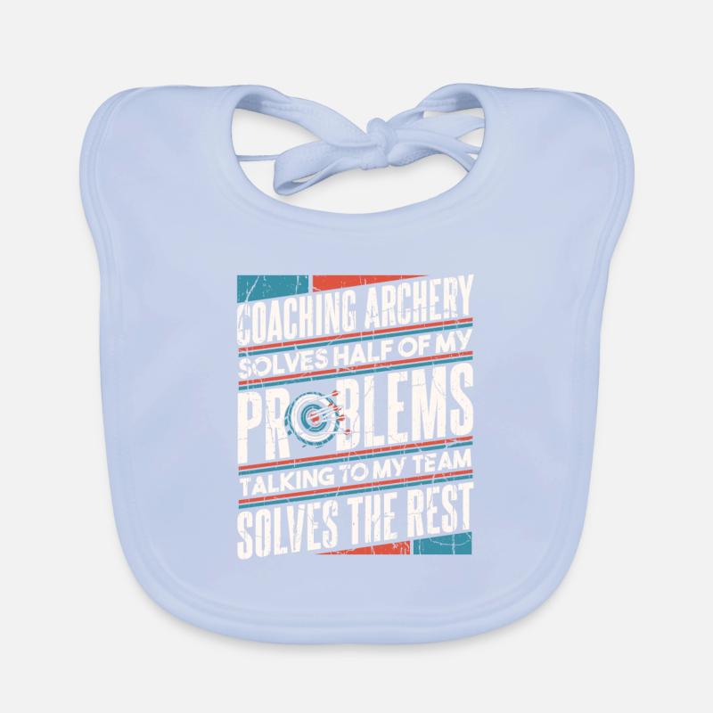 Archer Archery Arrow Archery Archery Organic Baby Bibs