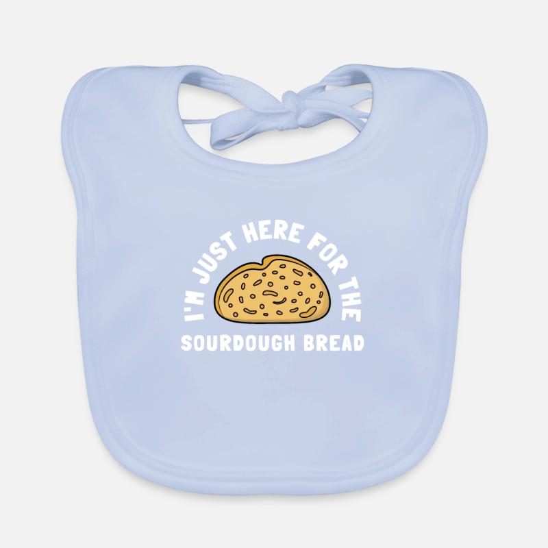 Sourdough Bread Baking Bakers Sourdough Starter Baby Bio-Lätzchen