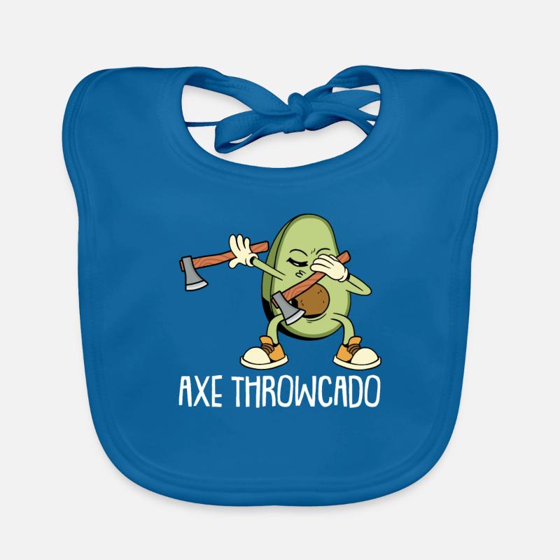 Axe Throw Axe Organic Baby Bibs