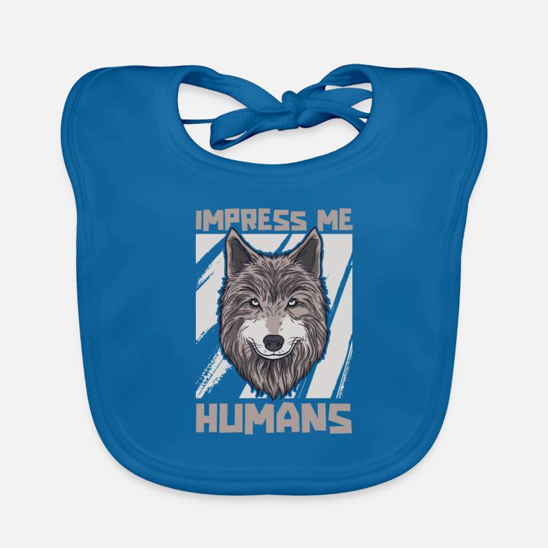 Wolf Organic Baby Bibs
