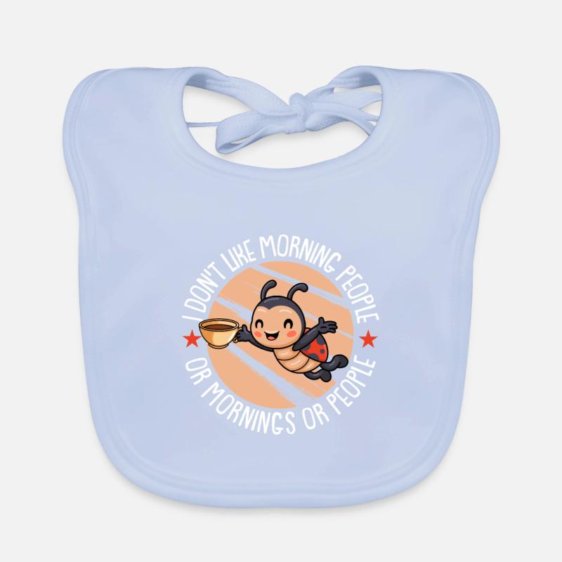 Marienkäfer Modschegiebchen Mariechenkäfer Baby Bio-Lätzchen