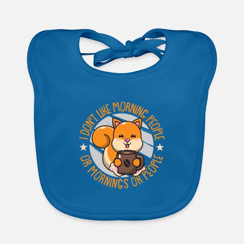 Eichhörnchen Baby Bio-Lätzchen