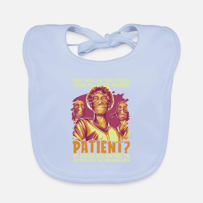 Krankenschwester Baby Bio-Lätzchen