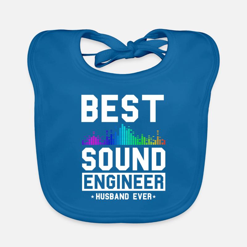 Tontechniker Sound Audio Engineer Baby Bio-Lätzchen
