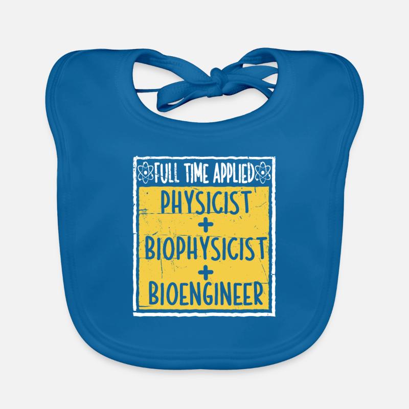 Physics Physicist Organic Baby Bibs