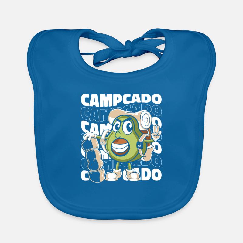 Camping Camping Campsite Camping Bavoir bio Bébé