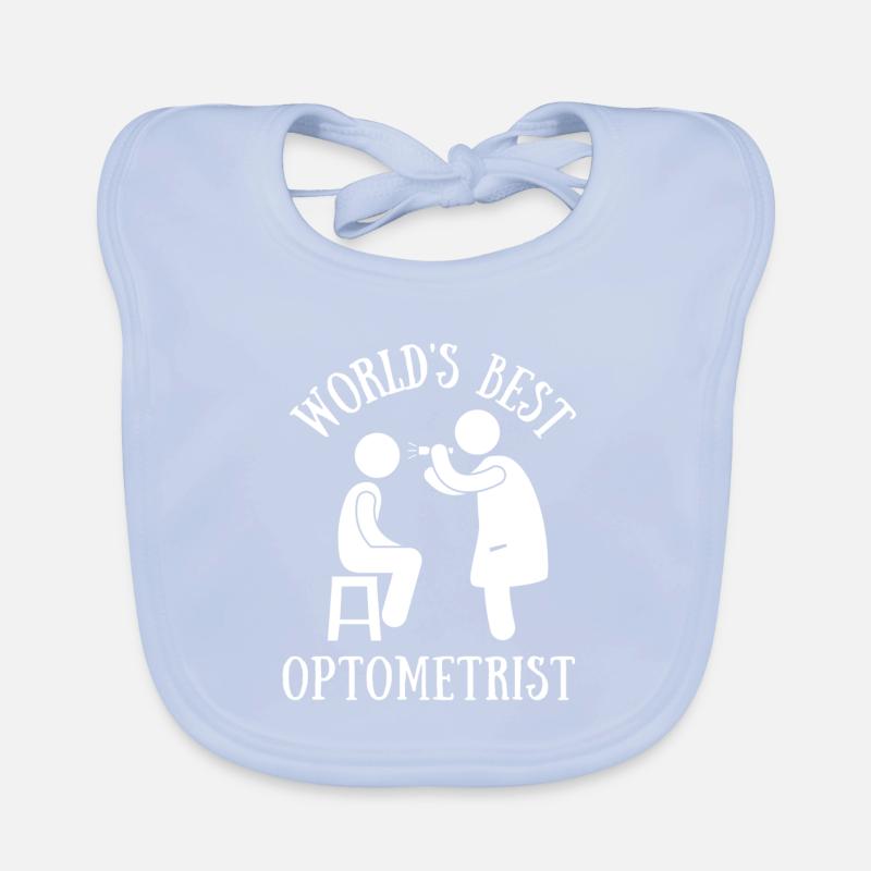 Ophtalmologiste Optométriste Optométrie et Opticien Bavoir bio Bébé