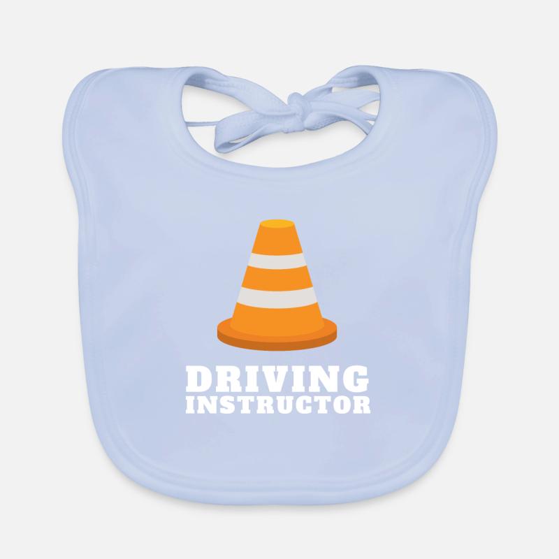 Driving Instructor Driver Car Parking Exam Driving Baby Bio-Lätzchen